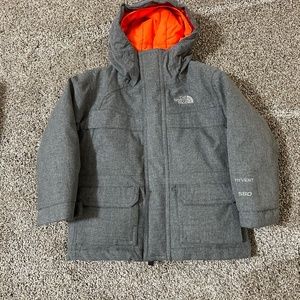 Boys 2t The North Face HyVent 550 jacket